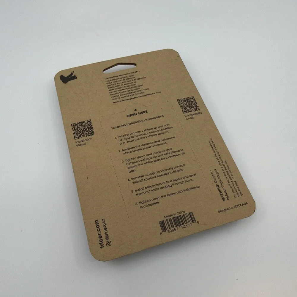 Tricer NS1 Binocular Adapter BINO To Tripod Adapter New SEALED PACKAGE FREE SHIP